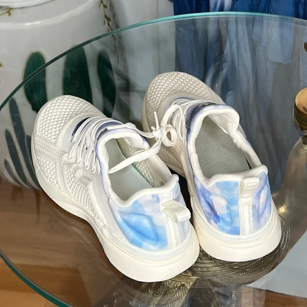 APL Techloom Tracer Sneaker In Warm Silk/Ice Blue/Tie-Dye  $265.00